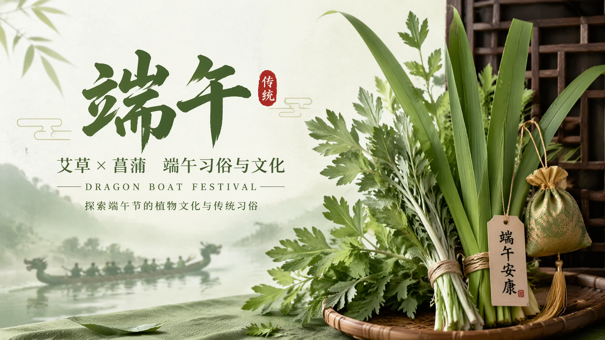 端午节植物：艾草菖蒲香茅除了挂门还能种阳台全年用