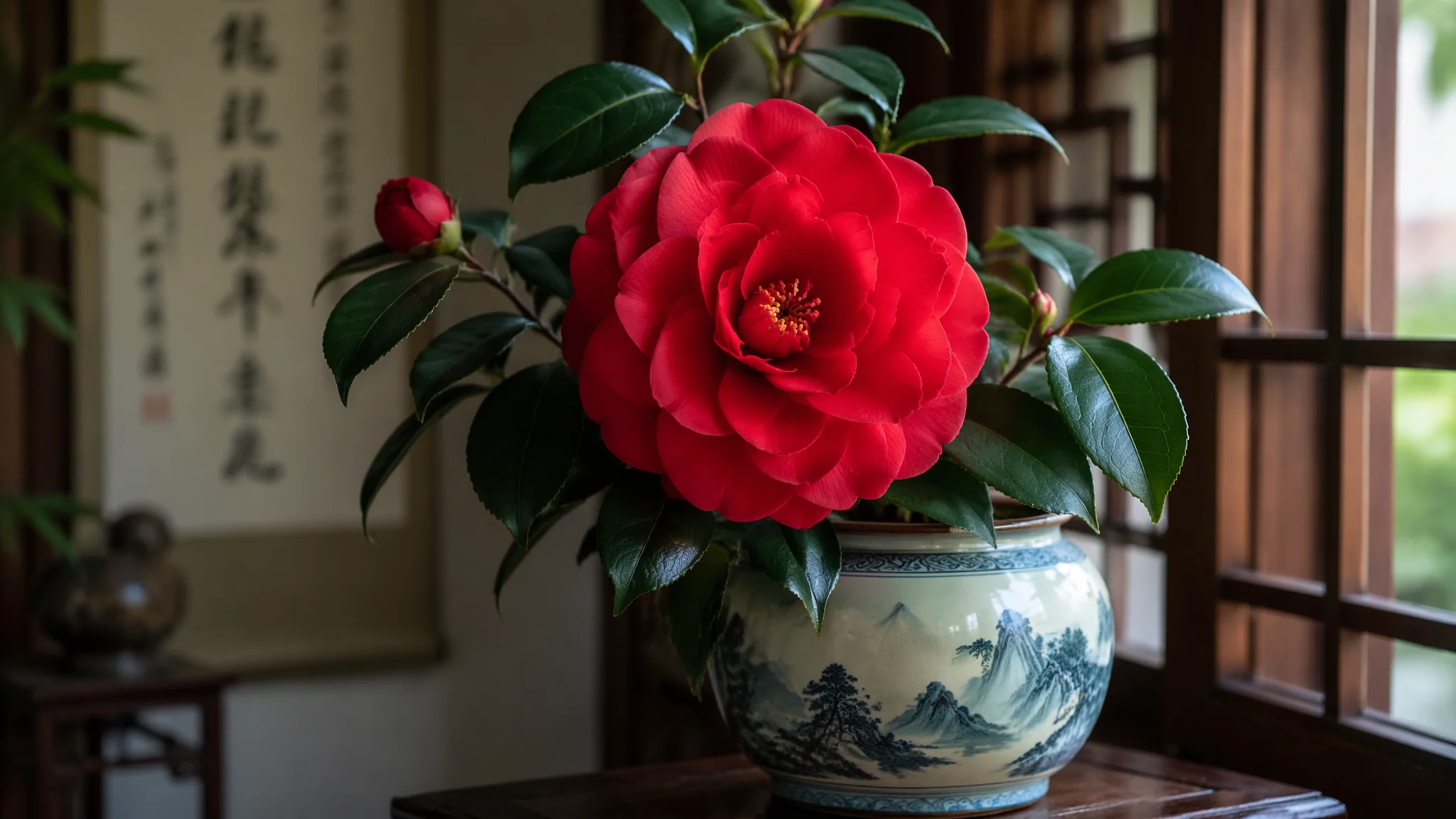 山茶花怎么养？从花苞到盛开的全周期养护手册