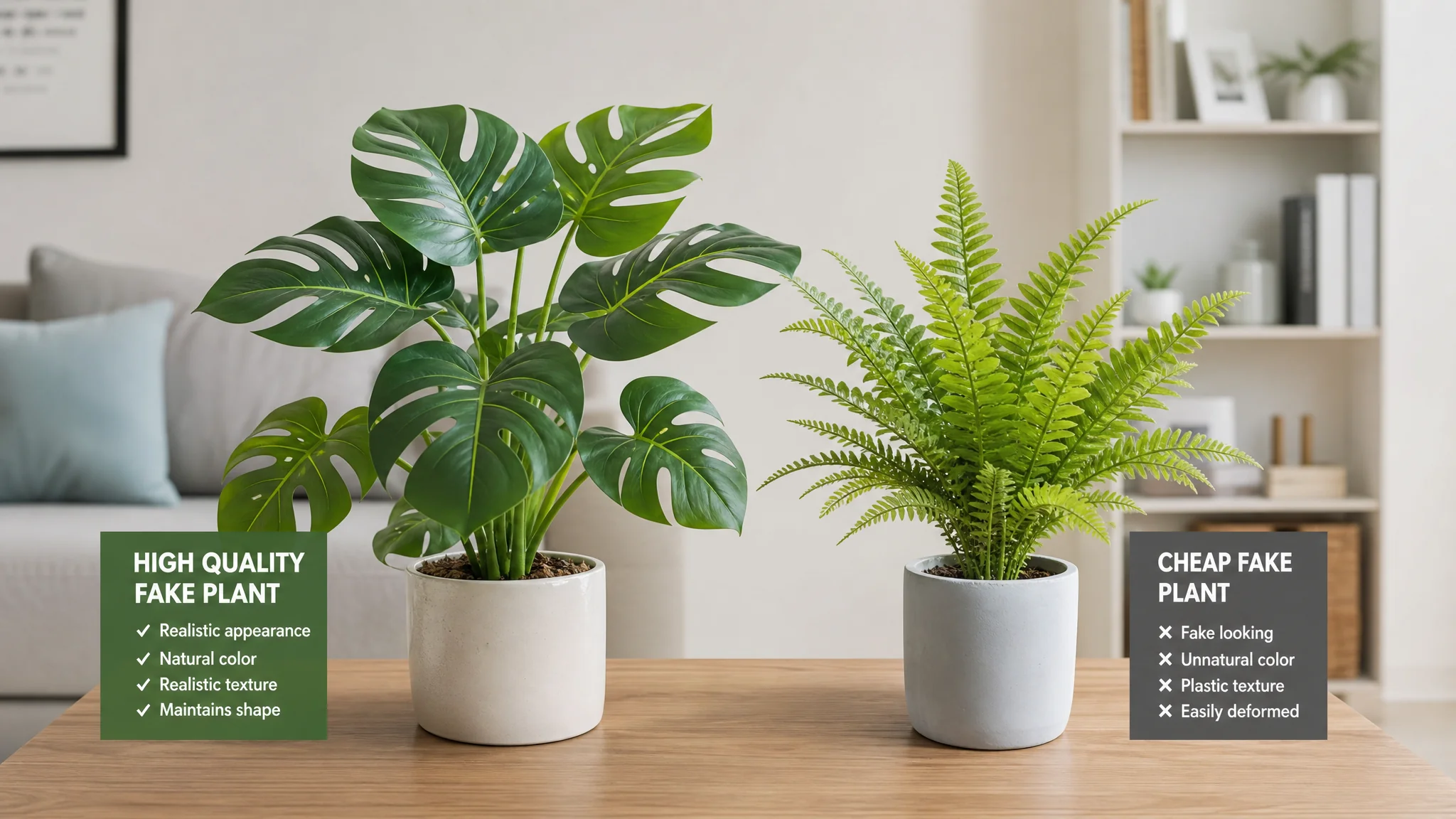 塑料绿植放家里到底有没有毒？劣质仿真的气味真相和选购避坑