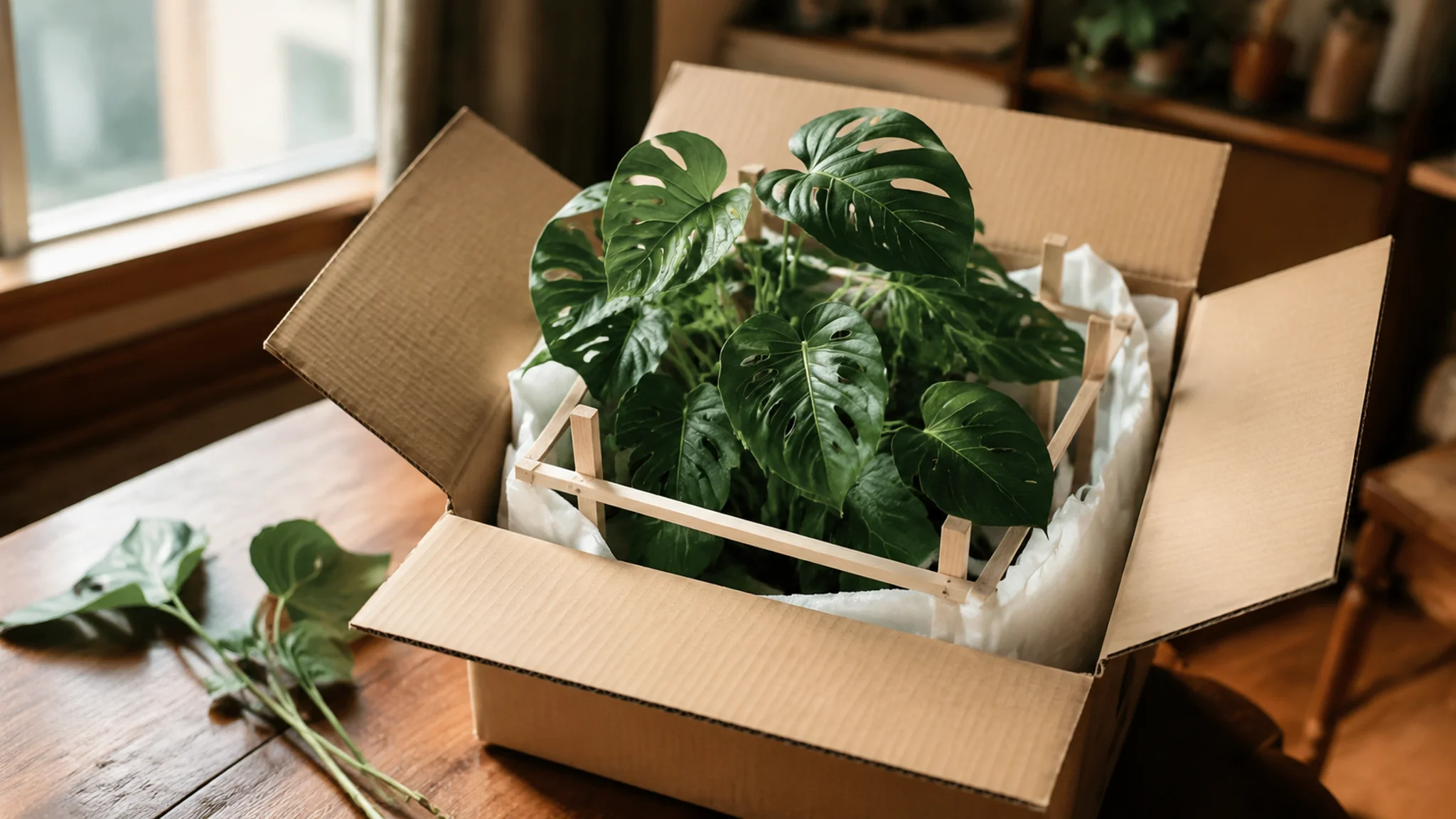 绿植配送怎么选？包装破损和冬季冻伤避坑