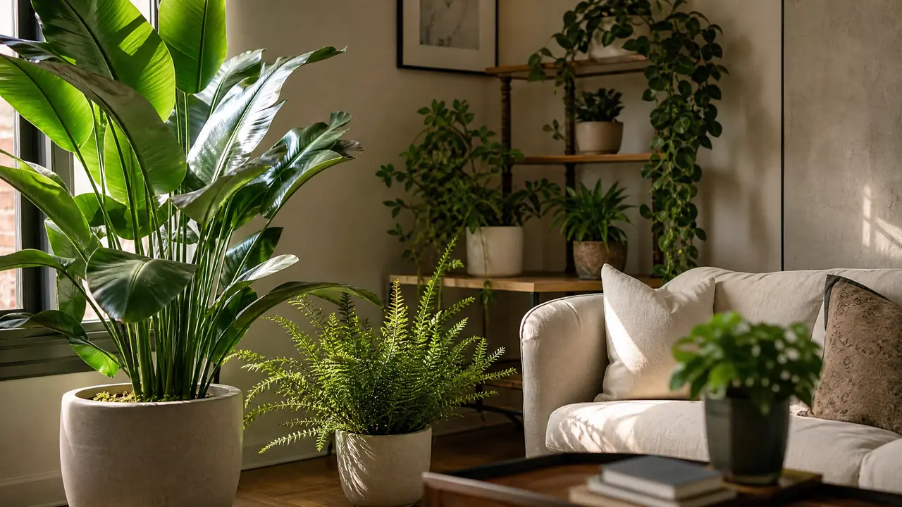 水泥盆种绿植：工业风的搭配指南