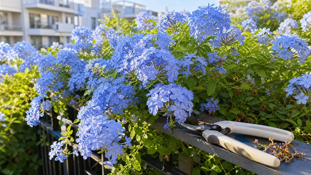 绿植蓝雪花怎么养？天生真蓝的爆花机器，催花与度冬手册