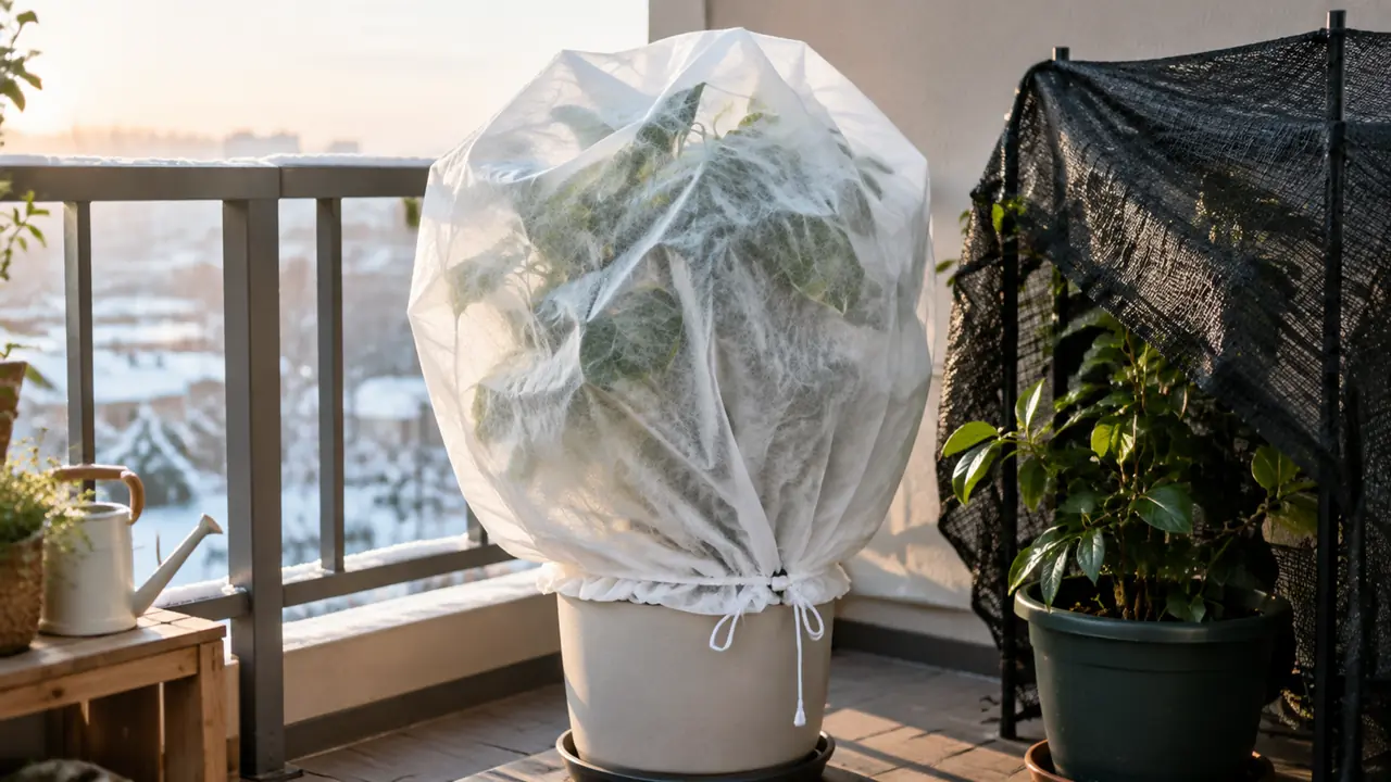绿植网套使用指南：保温、防虫、防碰，一套一季各有讲究