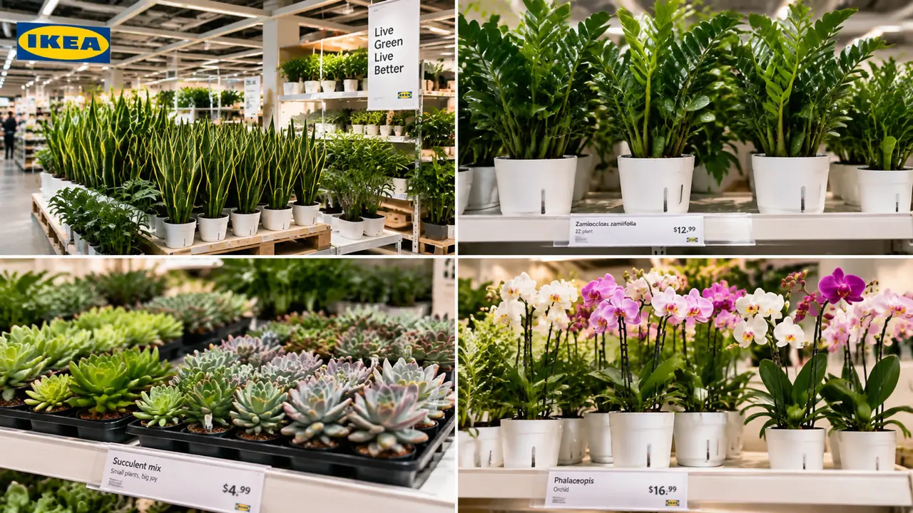 宜家绿植值得买吗：植物区选购实测和花市价格对比