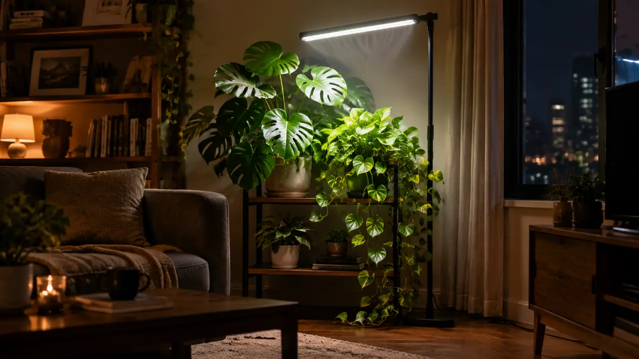 绿植夜灯补光是玄学吗？普通灯和植物灯的区别一次说清