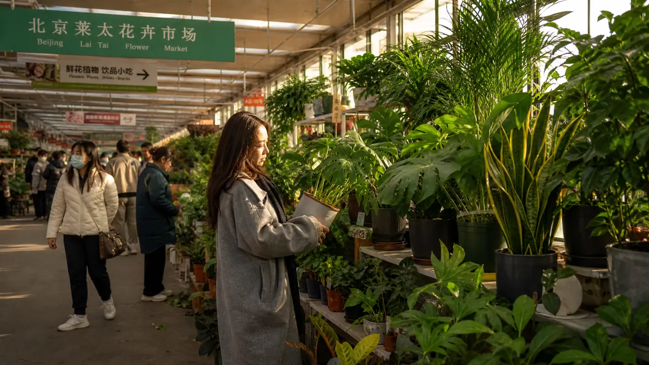 北京绿植销售哪里买得值：个人买断的渠道与季节账