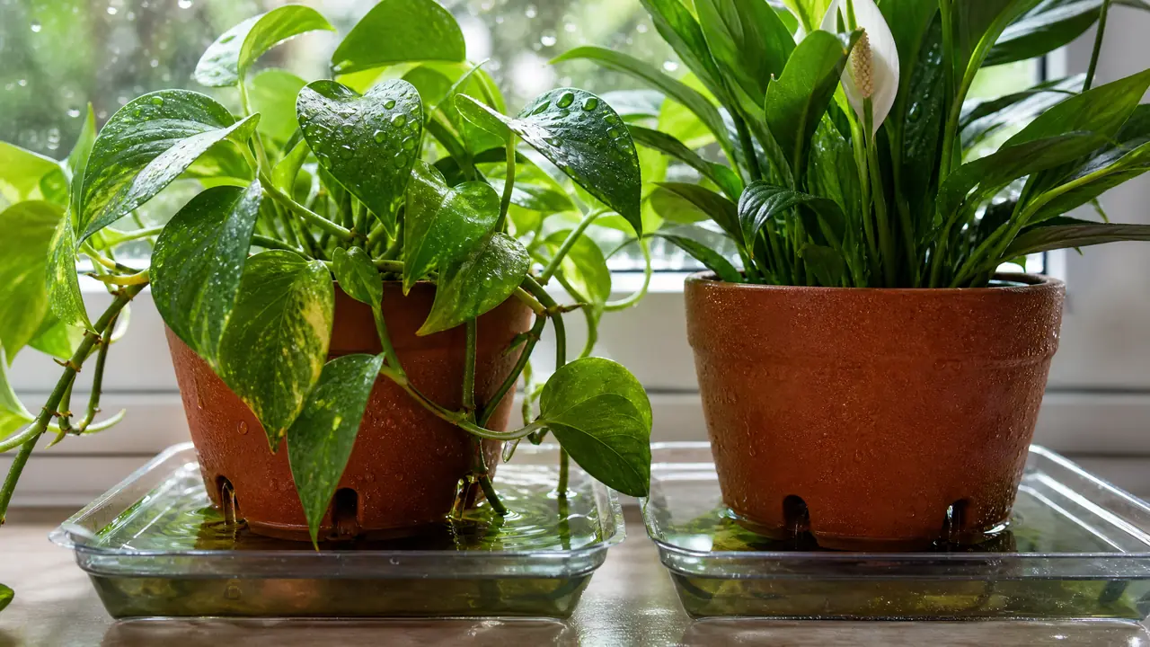 绿植盆栽耐涝哪些真不怕水？耐涝植物盘点与浸盆法禁忌