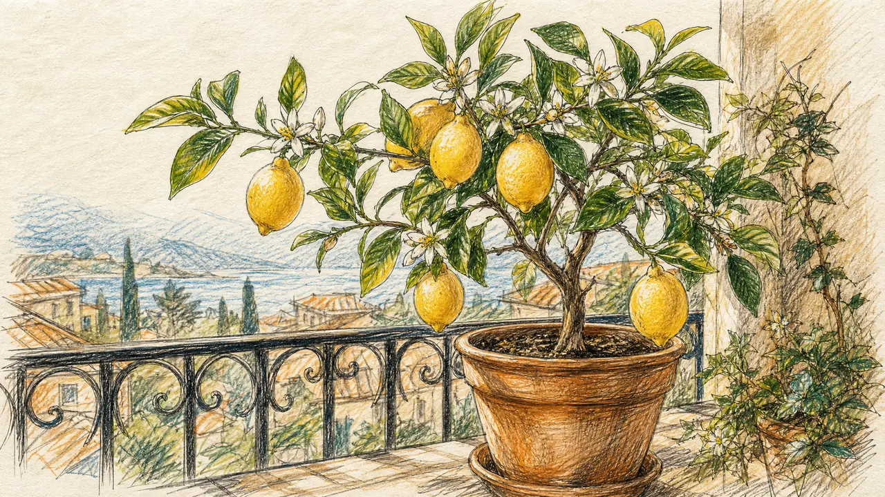 柠檬绿植盆栽结果攻略：买对苗、喂饱肥、晒足光