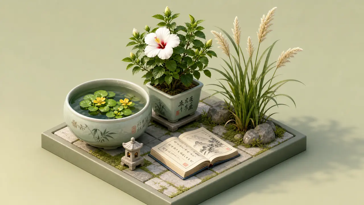 诗经里绿植今天长什么样：荇菜蒹葭舜华原形盘点，附家养可行度