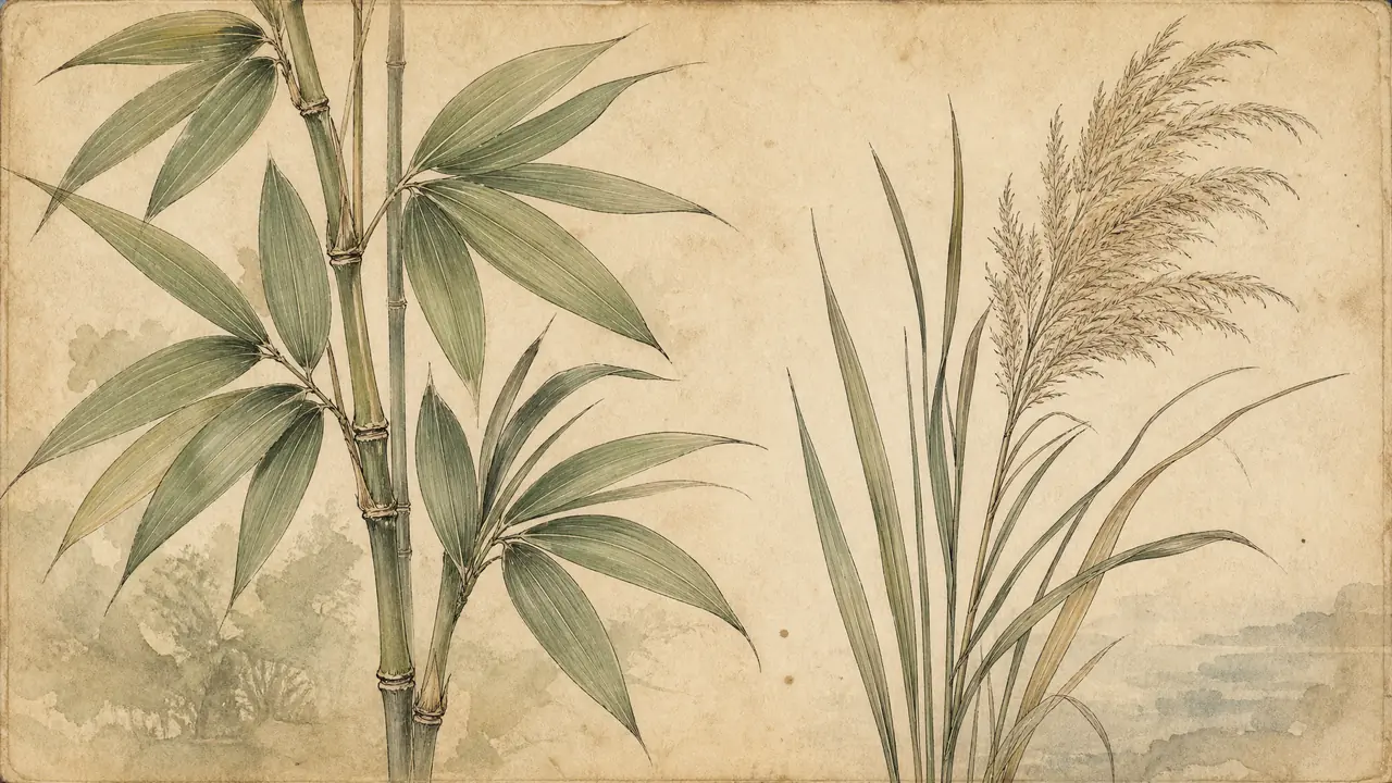 粽叶是什么植物的叶子：箬竹芦苇大辨识，南北方包粽用叶全指南