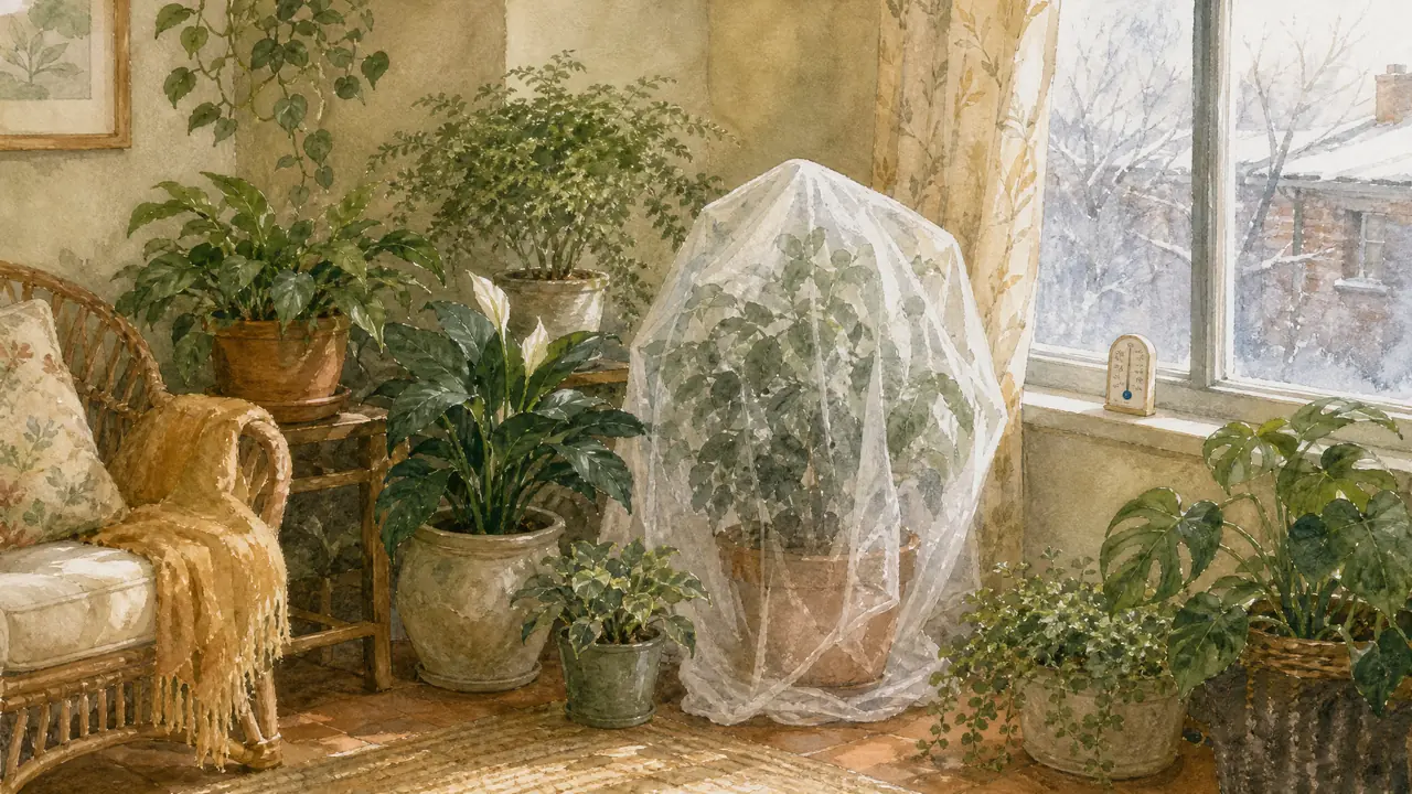 没有暖气绿植怎么过冬？南方室内5到10度的保命方案
