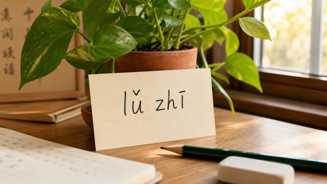 绿植拼音怎么写？lǜ zhí的正确声调和打字避坑