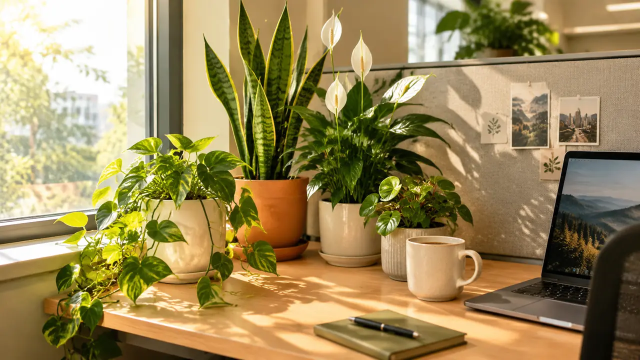办公室放什么绿植好？耐阴好养不招虫的工位绿植清单