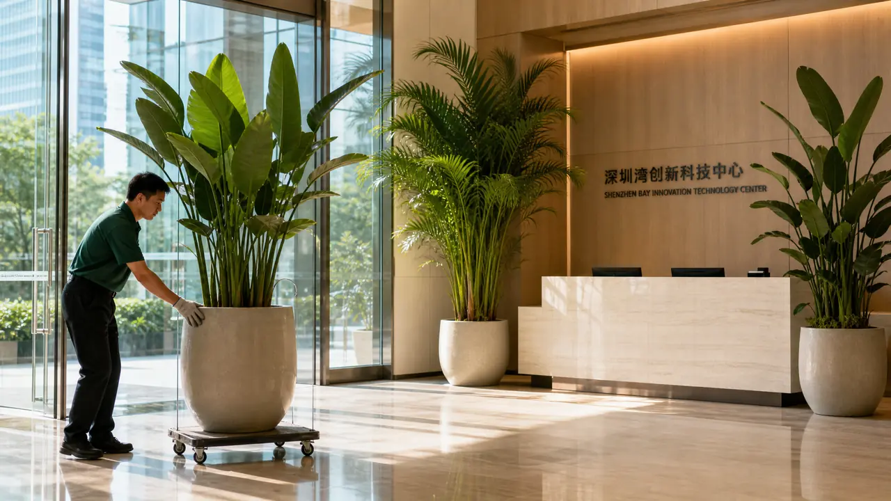 深圳绿植出租怎么选不踩坑：价格、品种和合同里的门道