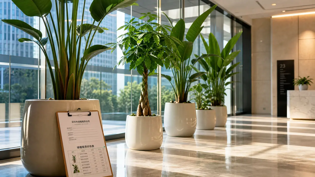 深圳绿植租摆多少钱一个月？真实行情和签约避坑指南