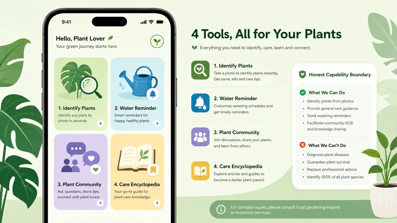 绿植app实测手记：四类工具能帮你做什么，做不了什么