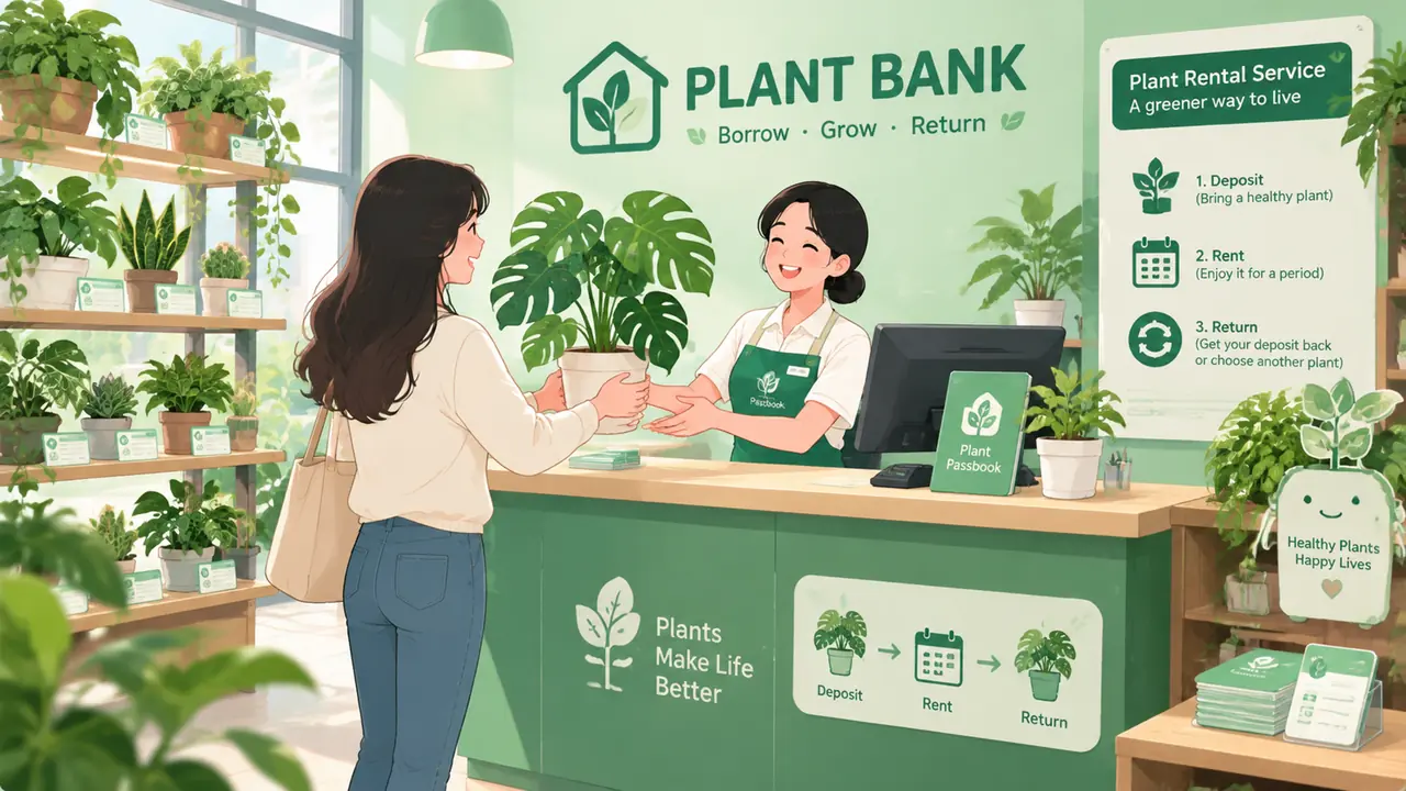 绿植银行是什么：以租代买加寄养回存的新玩法适合你吗
