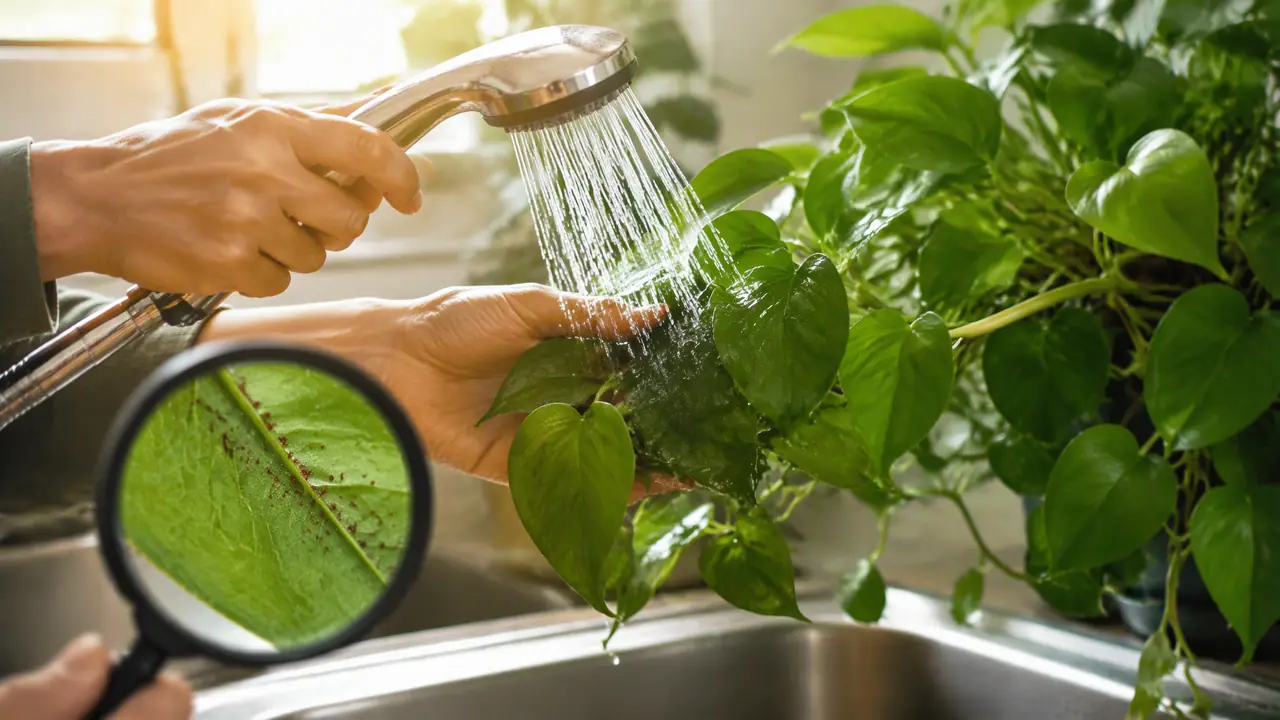 绿植除虫先治红蜘蛛：水冲、控湿、掐准杀卵周期，三周根除实录