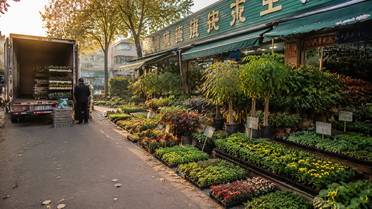 东营花卉绿植批发市场怎么逛？北方小城的淡旺季与拿货节奏