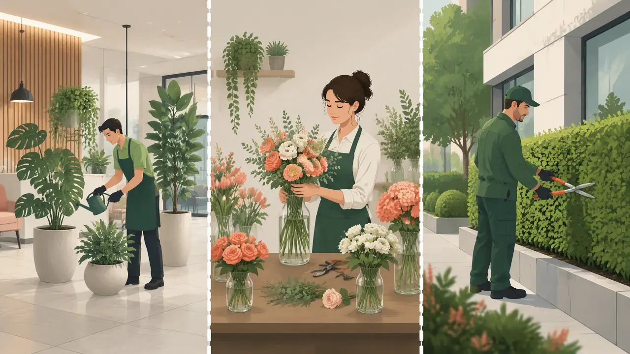 绿植摆放公司到底是干什么的？和花艺软装、保洁绿化的业务边界一次分清
