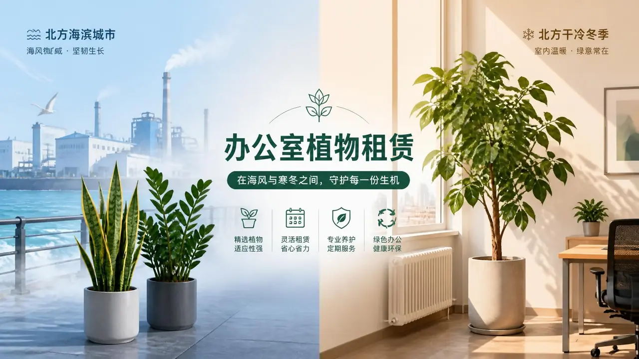 潍坊绿植租赁怎么选？盐雾干冷两头夹的小城市，选品报价都要换思路