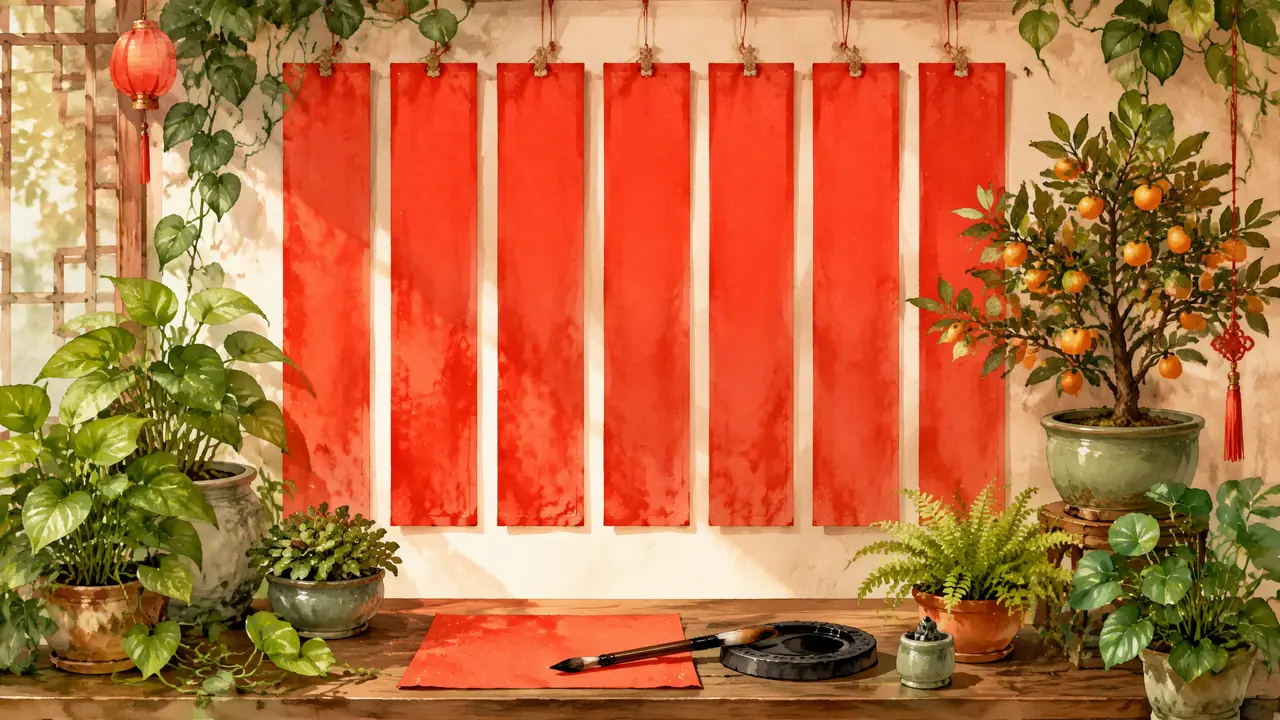 绿植对联怎么编？平仄规矩和7副可直接用的原创花木春联