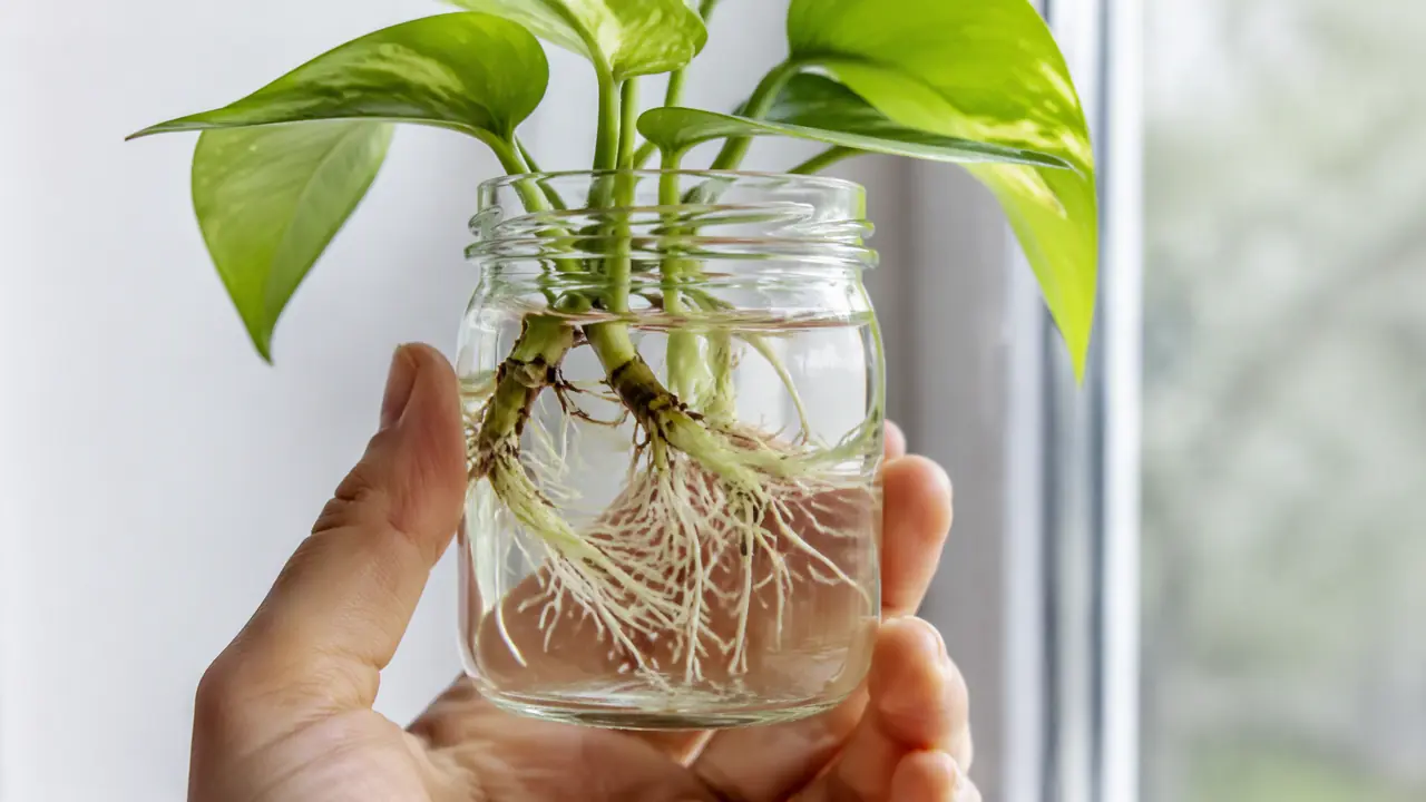 水培绿植白根好还是绿根好？根色读健康，水培的白根绿根黑根全对诊