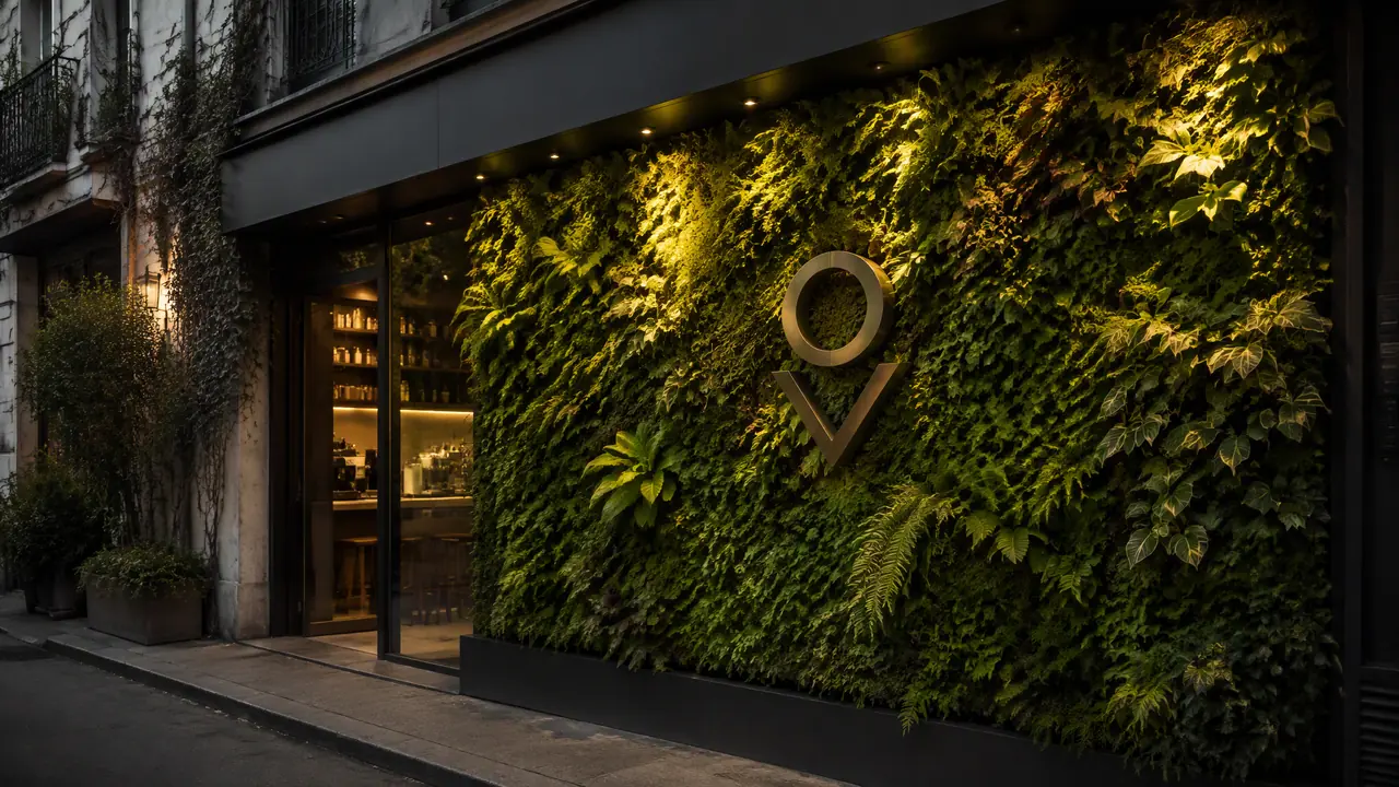 绿植墙广告怎么用？门店招牌位、商场美陈和活动背景的投放门道