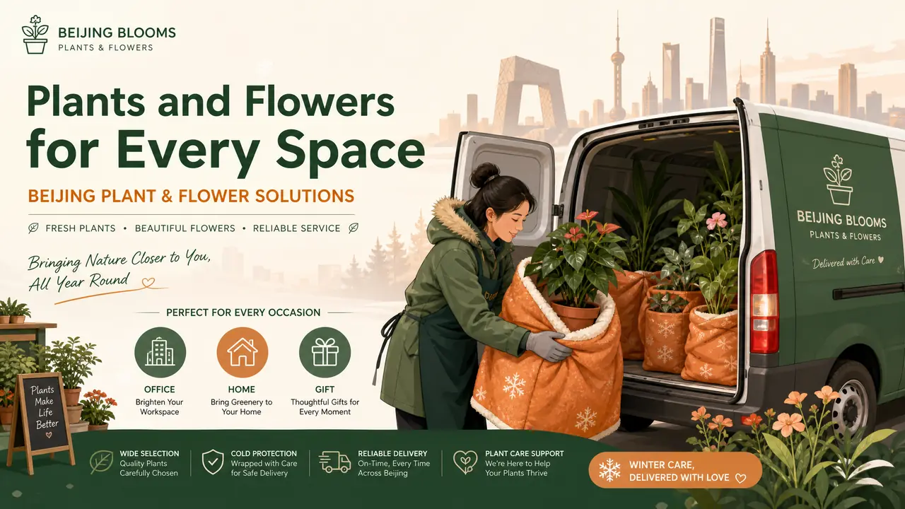 北京绿植花卉销售怎么做？客群渠道和本地化的实操打法