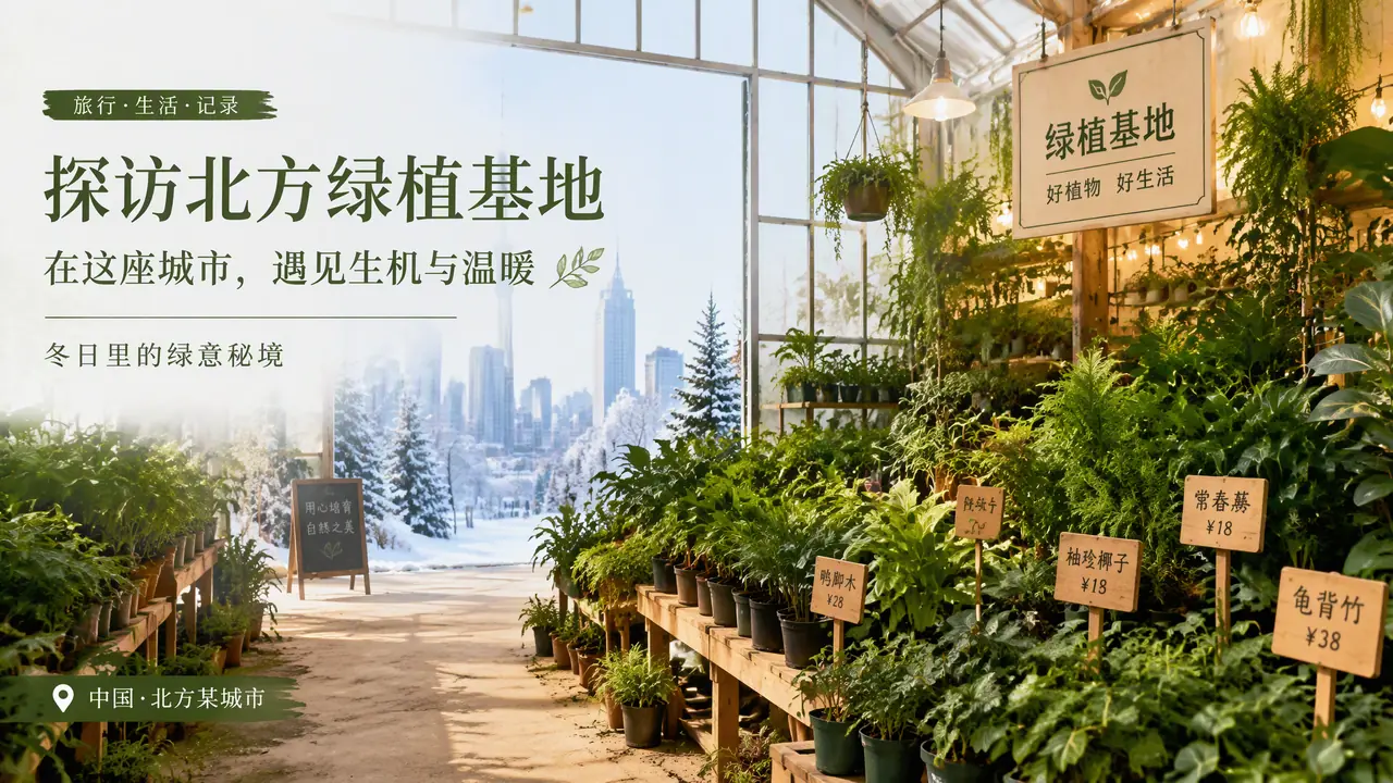 沈阳绿植基地怎么逛？渠道类型和价格口径一次讲明白