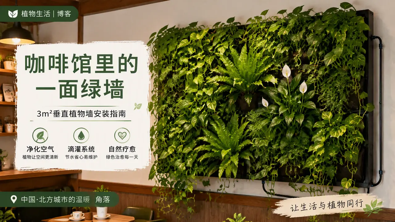 济南绿植墙怎么做？北方气候下的品种搭配和运维实录