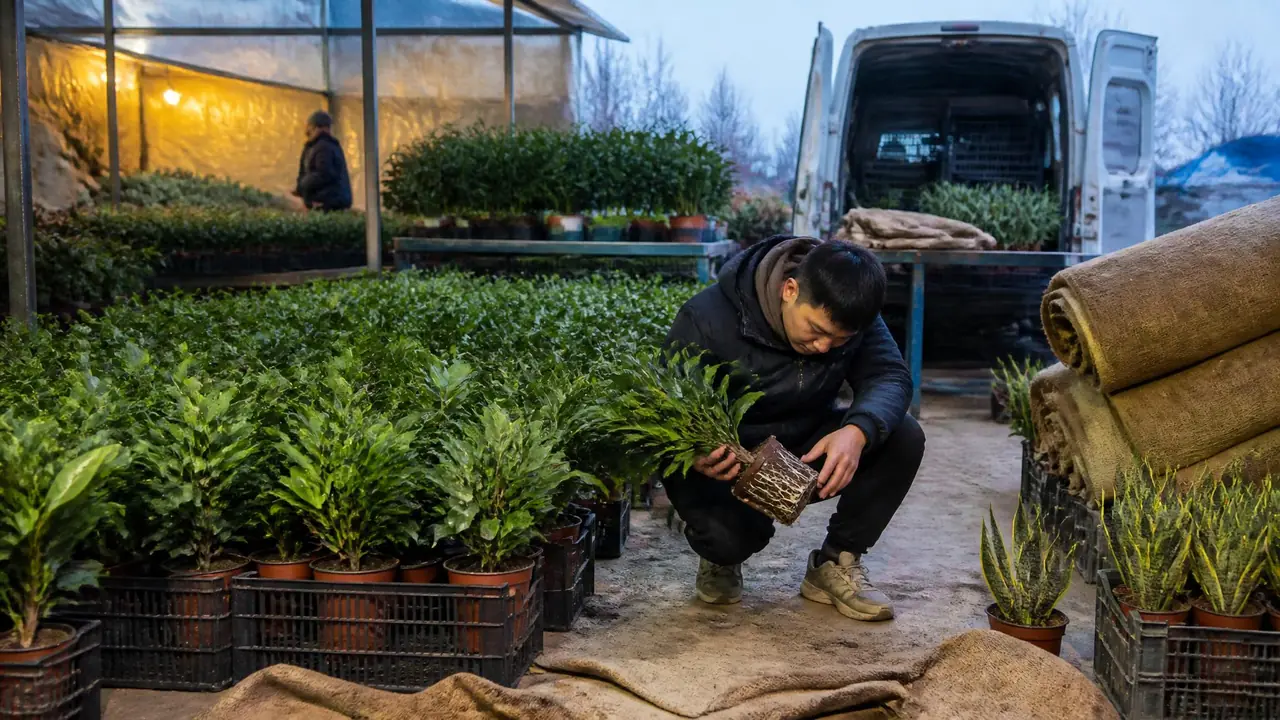 大连绿植批发拿货门道：冬夏品种差异、跨区调货与验苗避坑