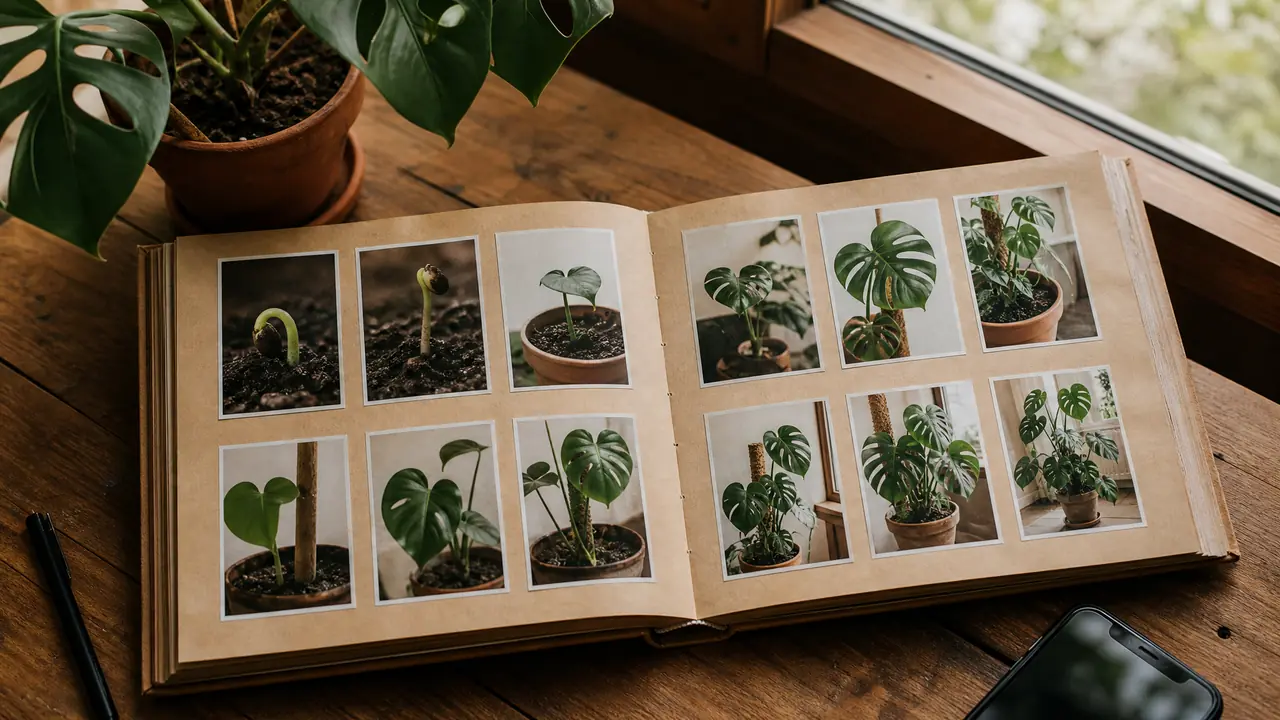 绿植画册自己做：给每盆植物建一套会长大的档案