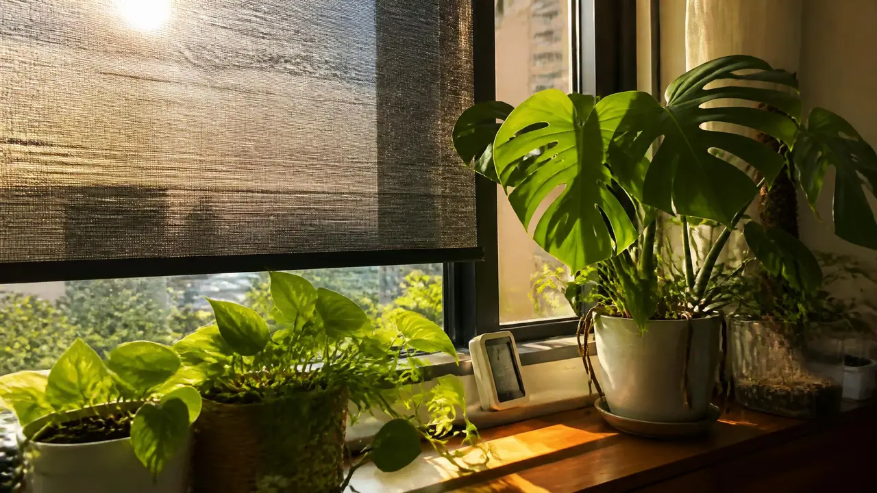 绿植降温靠谱吗？几盆植物不是空调，但有两样东西是真的