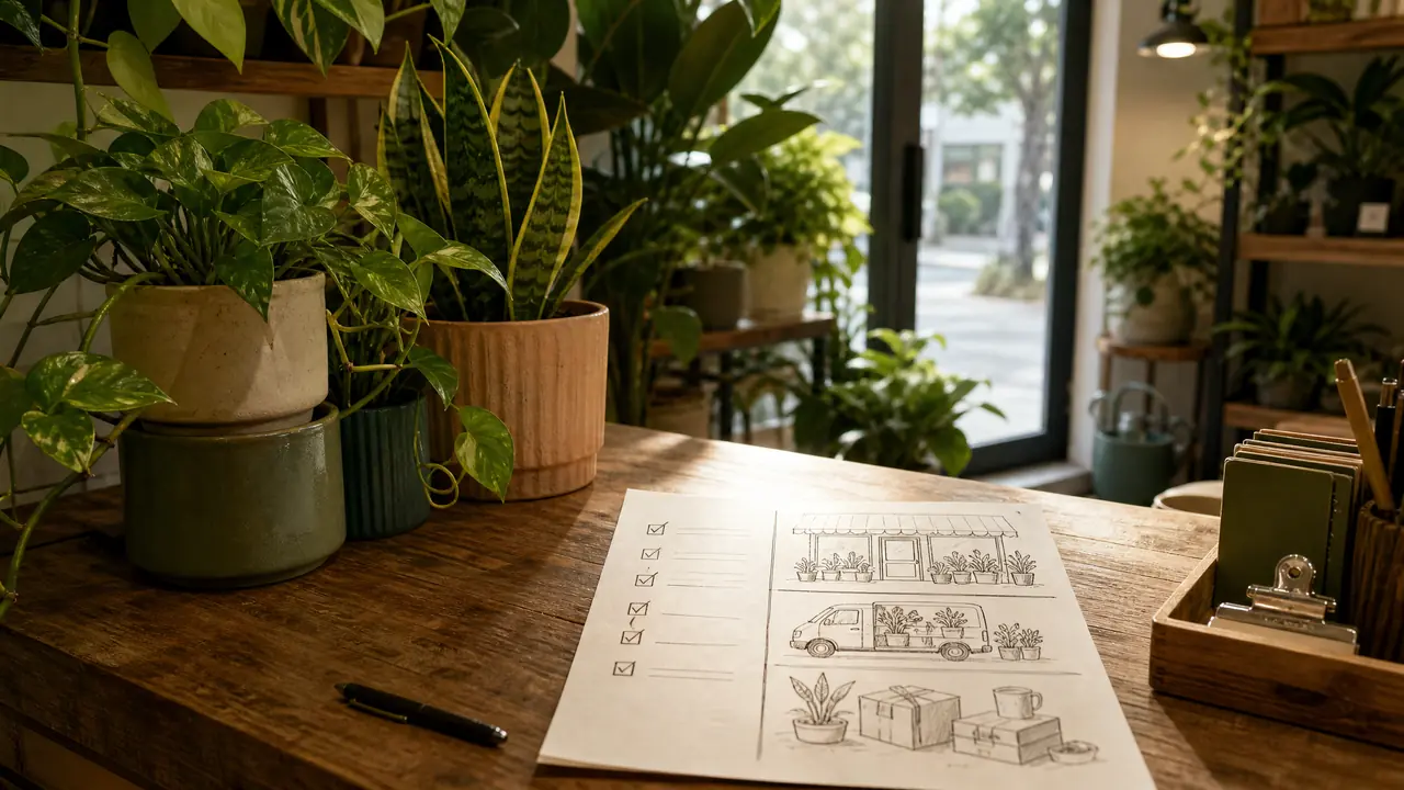 绿植开店怎么起步：定位、进货、开业，按这个顺序想才不踩坑