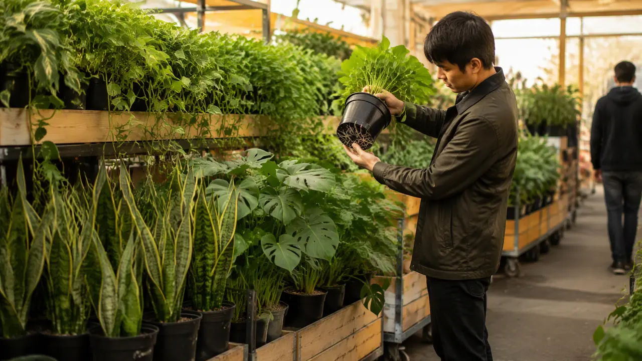 绿植盆栽进货第一次拿多少？量、价、验苗和退换一次说清