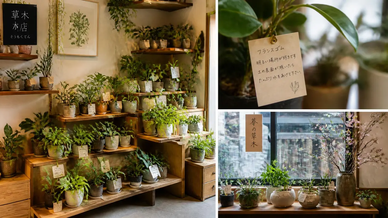 日本绿植店逛店手记：陈列、定价和能直接抄的3个细节