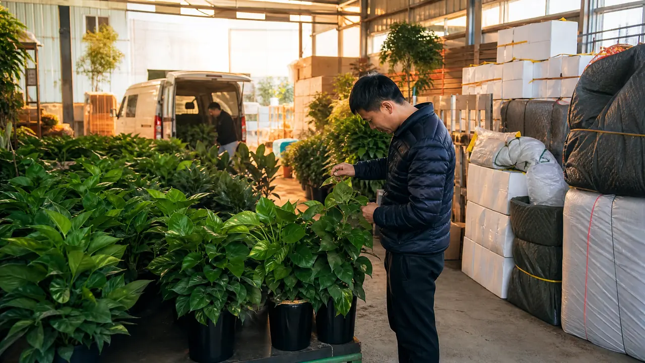 石家庄花卉绿植批发怎么拿货：区位、验苗与冬季运输门道