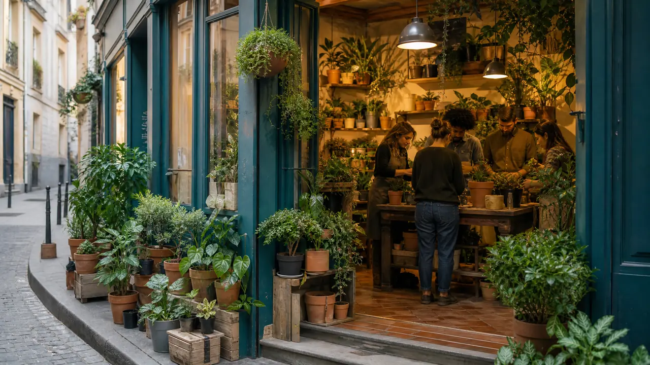 外国绿植店值得抄的三招：社区店、旧盆循环、养护课