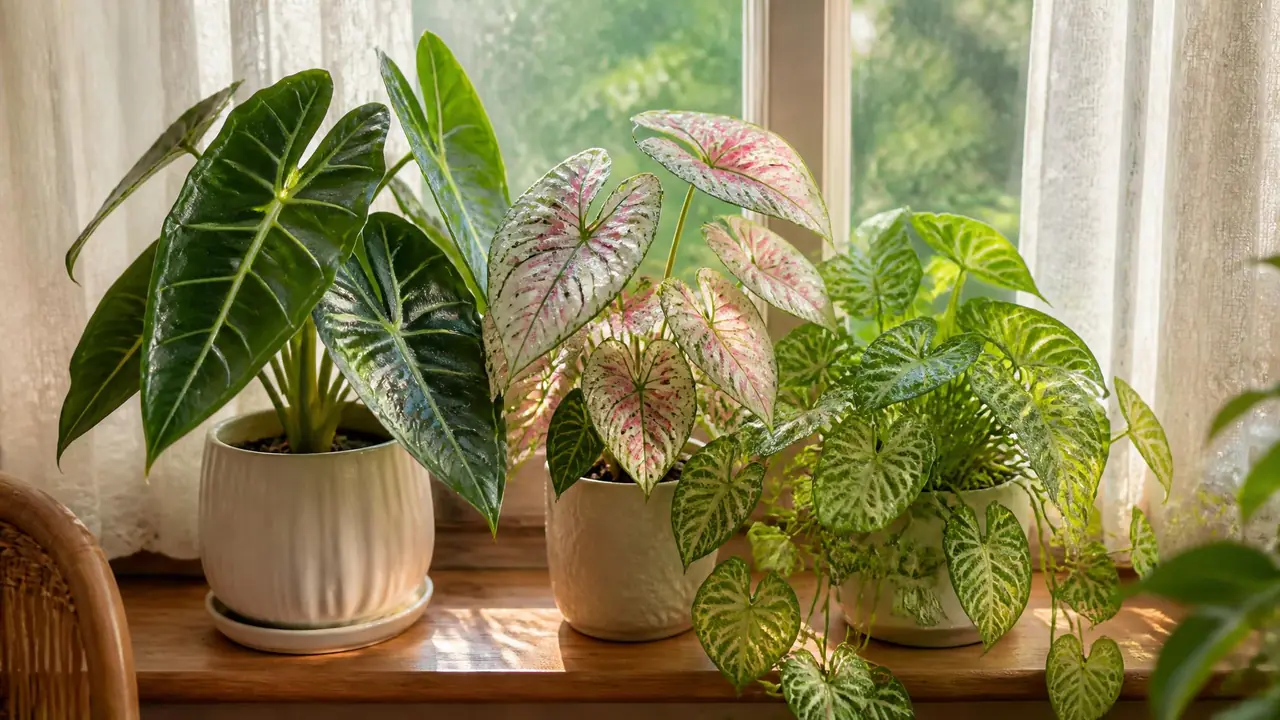 芋属绿植怎么养？海芋彩叶芋合果芋的入门做法与避坑
