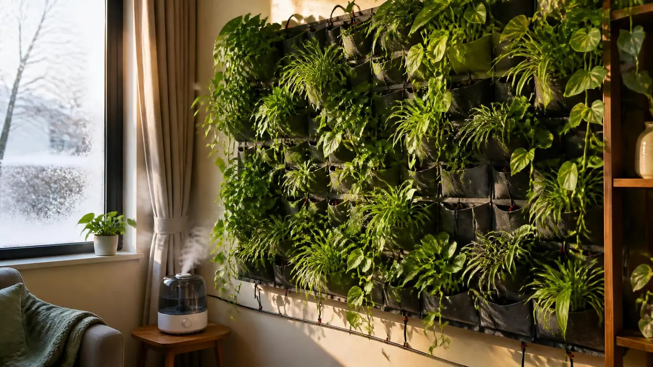 新疆绿植墙怎么做？干晒冻三关的破法与室内方案