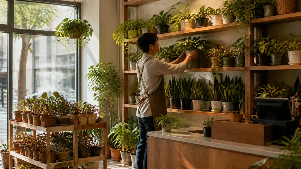 绿植门店怎么开才赚钱：补货、打折区和会员复购的门道
