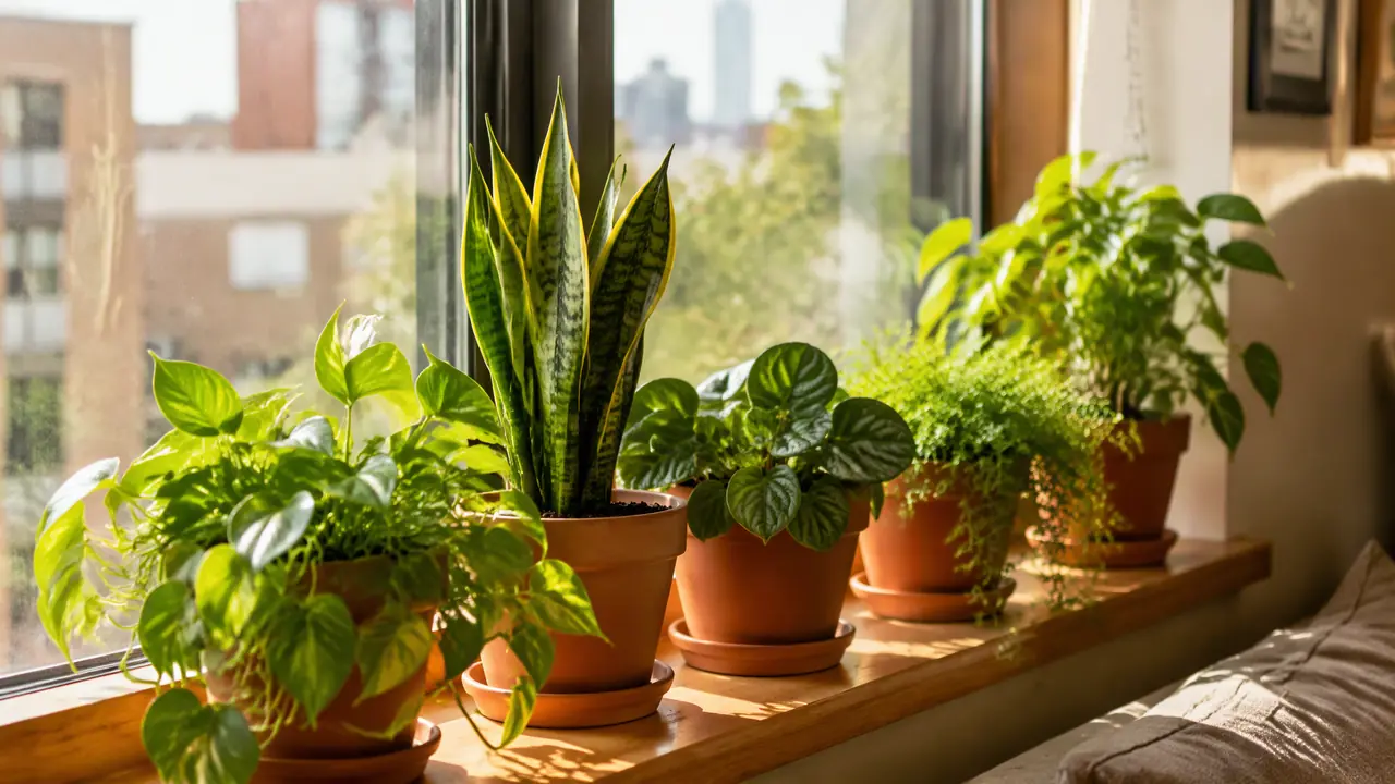 家里种绿植怎么起步？先定光照位置，再挑皮实的品种