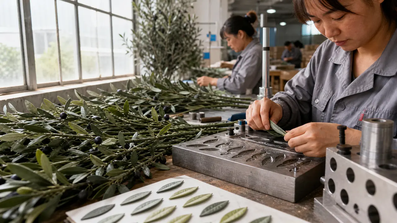 人造绿植厂家报价差三倍？贵的那部分贵在模具和色浆