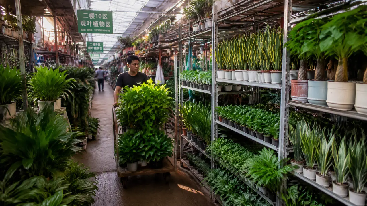 重庆绿植批发怎么拿才不亏？跑完花木世界和菜园坝的报价对比
