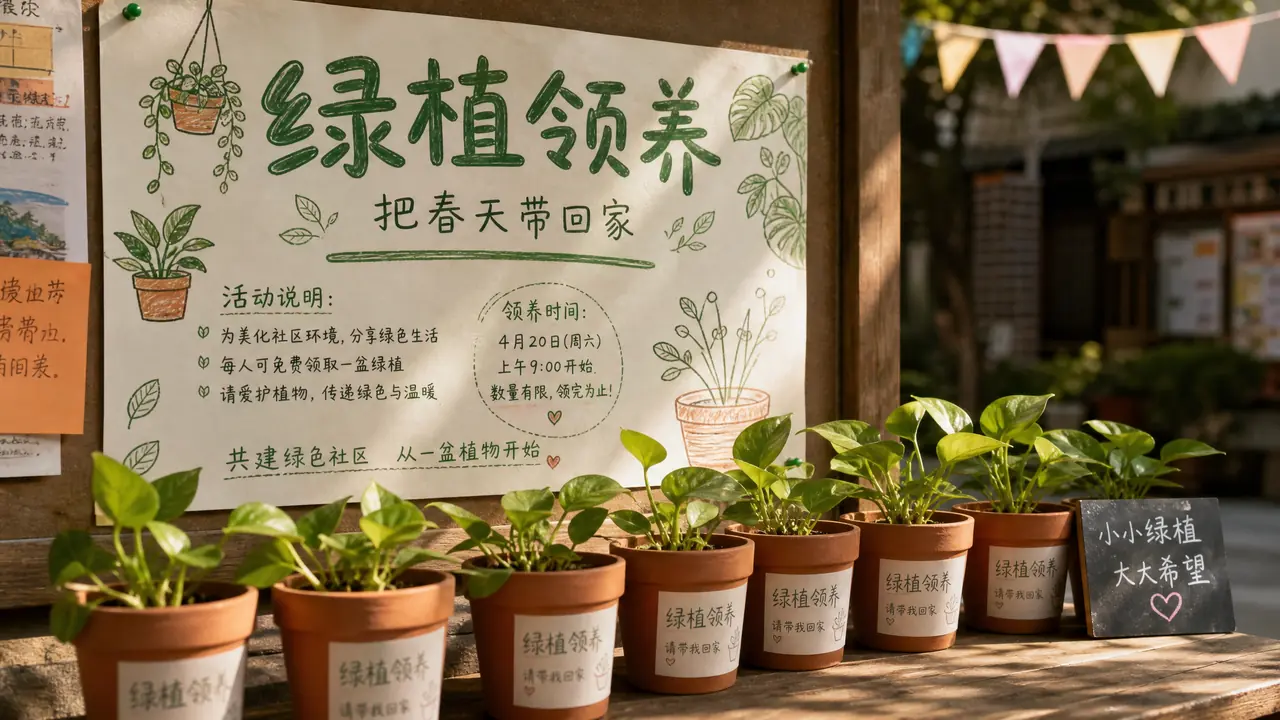 绿植活动主题怎么起？一个命名公式加三十个现成主题名