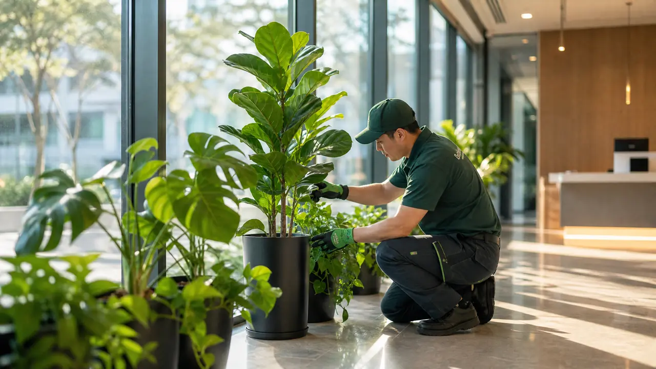 萧山绿植租赁怎么谈才不吃亏？看苗、报价、养护交接三件事