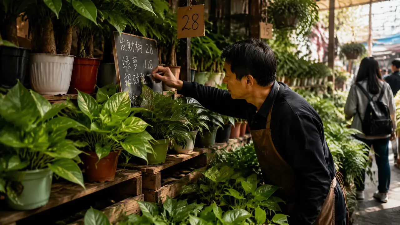 绿植市场规模那些数字靠谱吗？教你自己算一遍