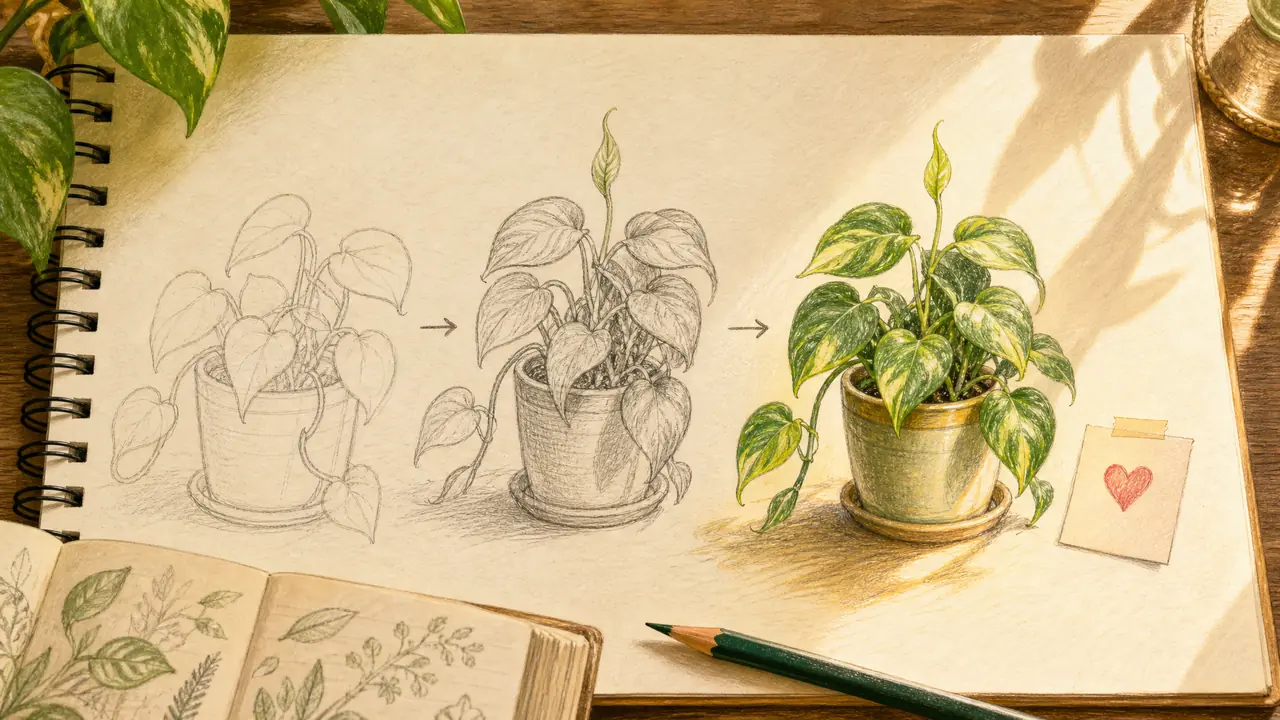 绿植怎么描写？把一盆植物写活的三层递进法