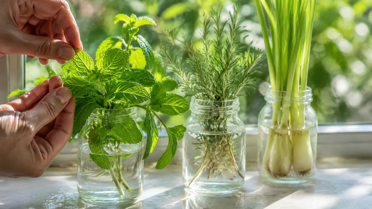 驱蚊绿植水培怎么搞？揉碎叶片才有味的实话和薄荷水培法